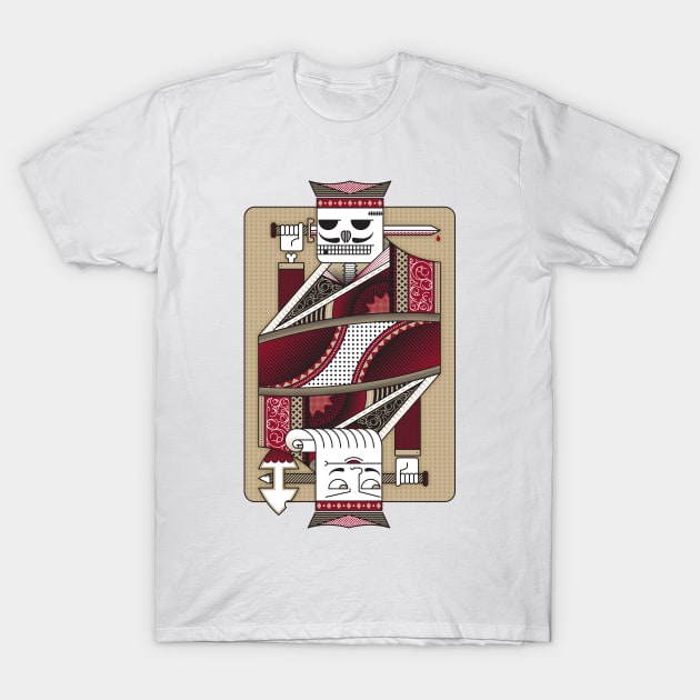 King Card T-Shirt by me-mo-design